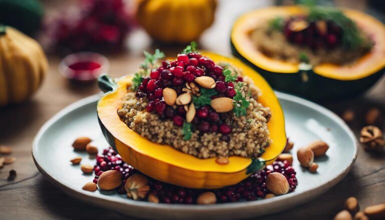 Special Sous Vide Quinoa Stuffed Acorn Squash for the Scandi Sense Diet