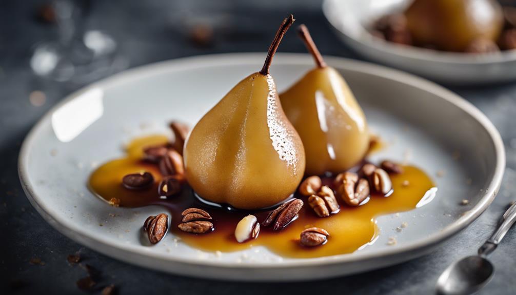 perfectly poached pears guide