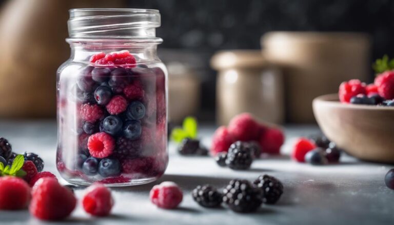 Eco-Atkins Dessert: Sous Vide Berries and Coconut Cream