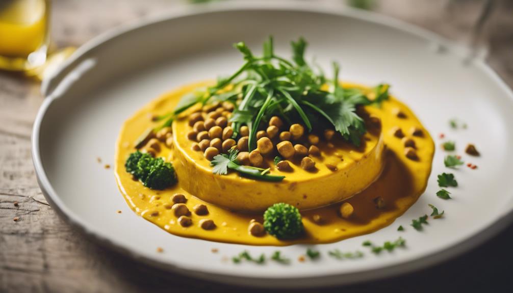 plant based sous vide dinner