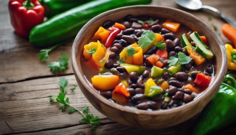 Eco-Atkins Evening Feast: Sous Vide Black Bean and Veggie Stew