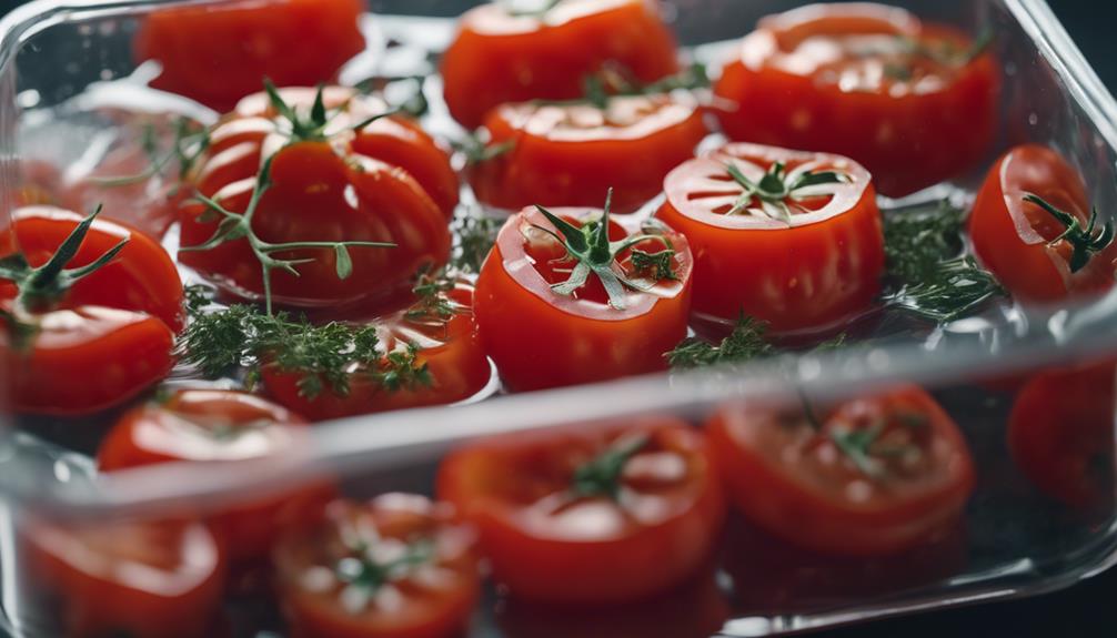 preserving tomatoes for storage