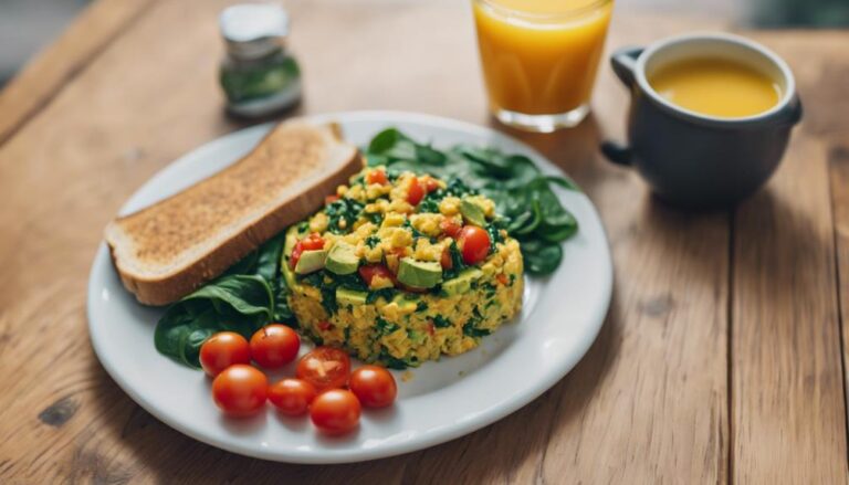 Tofu Scramble: A Protein-Packed Breakfast on the 22 Days Vegan Diet