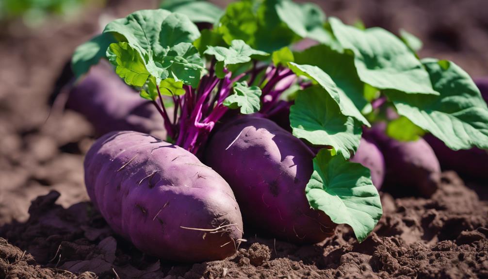 purple sweet potatoes origins