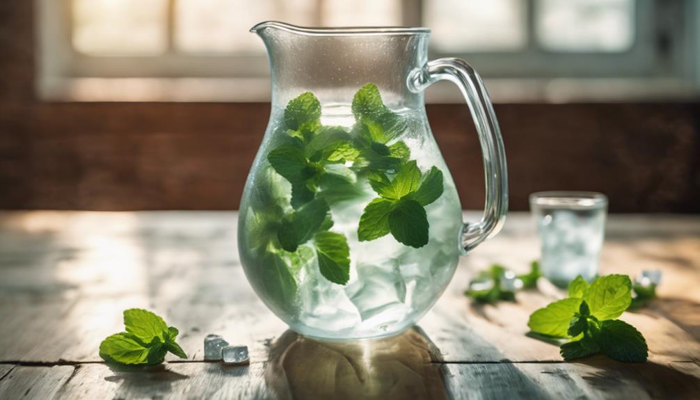 refreshing mint drink recipe