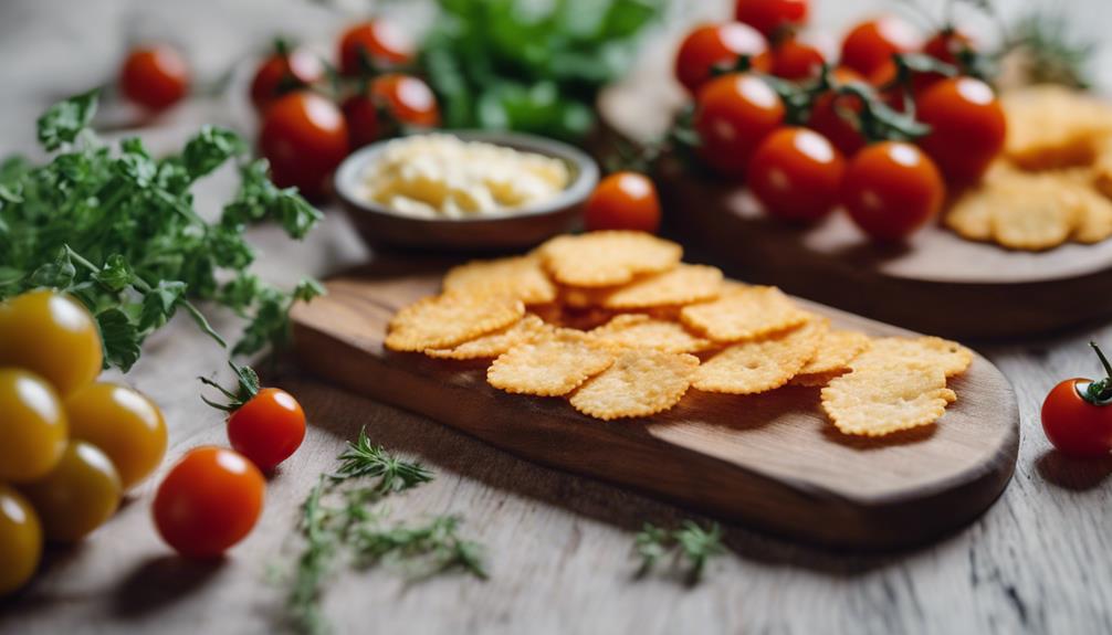 savory cheese crisps recipes