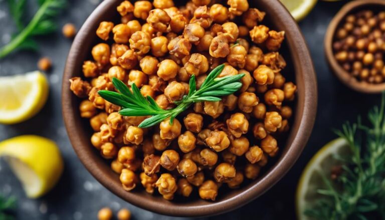 Roasted Chickpeas: A Savory Snack for the 22 Days Vegan Diet