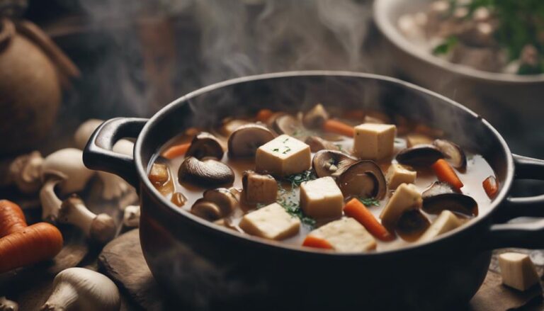 Sous Vide Savory Mushroom and Tofu Stew: A Hearty Dinner