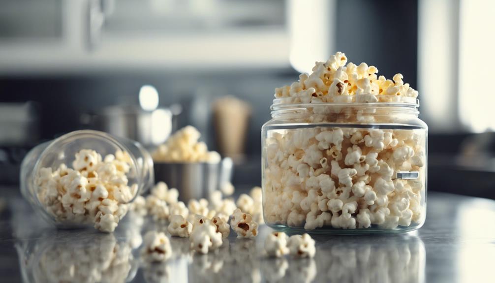 savory truffle popcorn treat