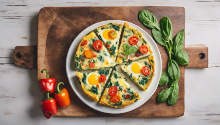 Breakfast Sous Vide Egg White and Veggie Frittata for the Scandi Sense Diet