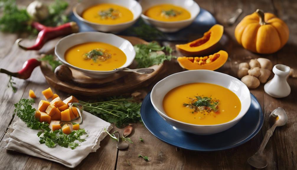 soup made with squash