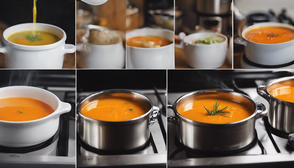 soup s changing ingredients history