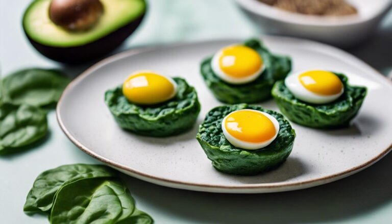 Breakfast Sous Vide Avocado and Spinach Egg Bites for the AIP Diet