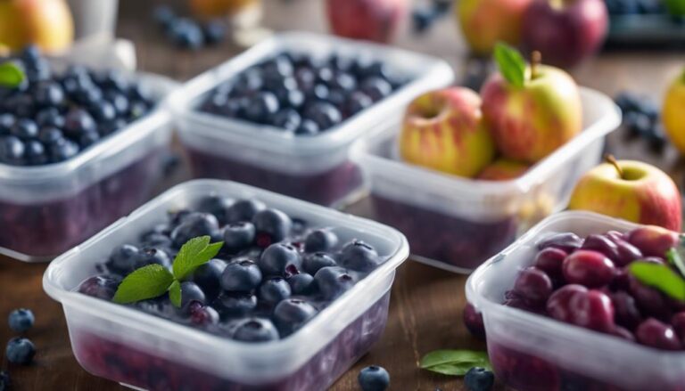 Sous Vide Blueberry and Apple Purees for a Baby Food Diet Snack