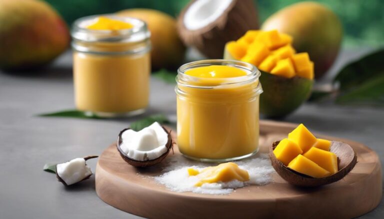 Sous Vide Mango and Coconut Purees for a Baby Food Diet Dessert