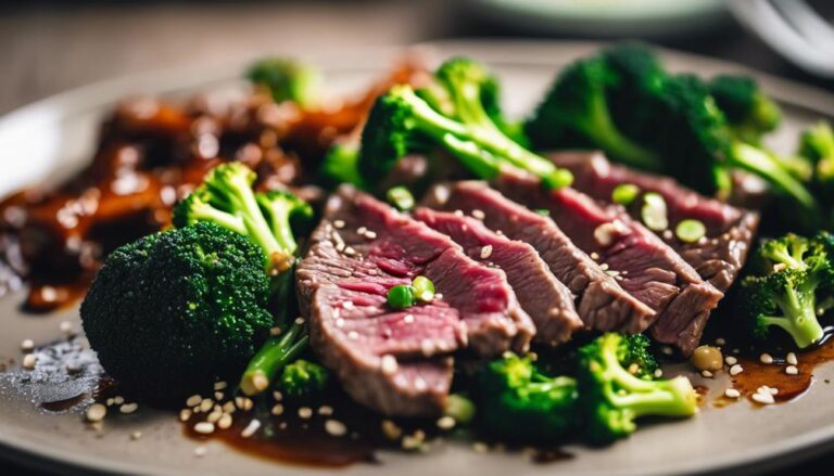 Lazy Keto Lunch Sous Vide Beef and Broccoli Stir-Fry