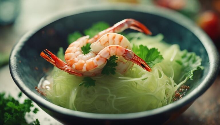 Sous Vide Cabbage and Shrimp Protein Dinner Soup for the Cabbage Soup Diet