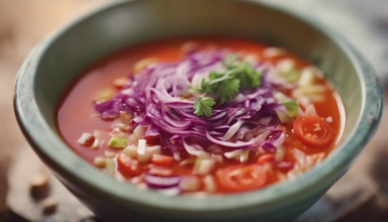 Sous Vide Cabbage and Tomato Flavorful Soup Salad for the Cabbage Soup Diet