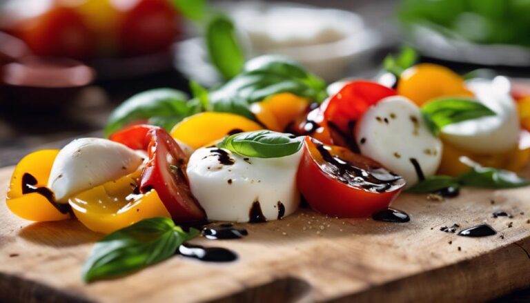 Lazy Keto Salad Sous Vide Caprese Salad With Fresh Basil