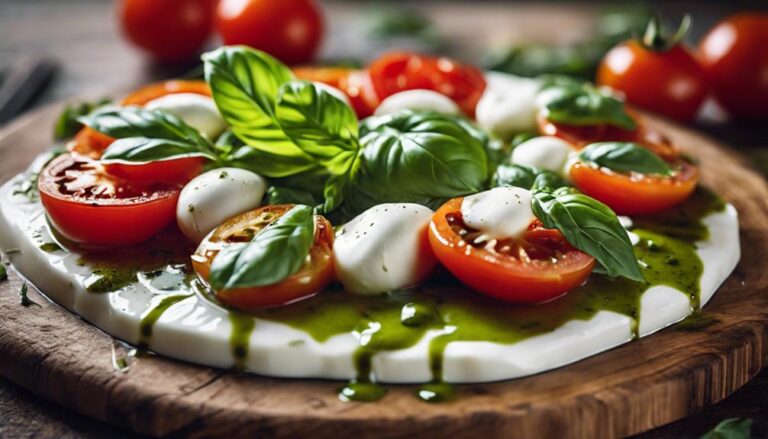 Lazy Keto Lunch Sous Vide Caprese Salad With Pesto