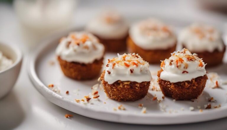 Dessert Sous Vide Carrot Cake Bites for the AIP Diet