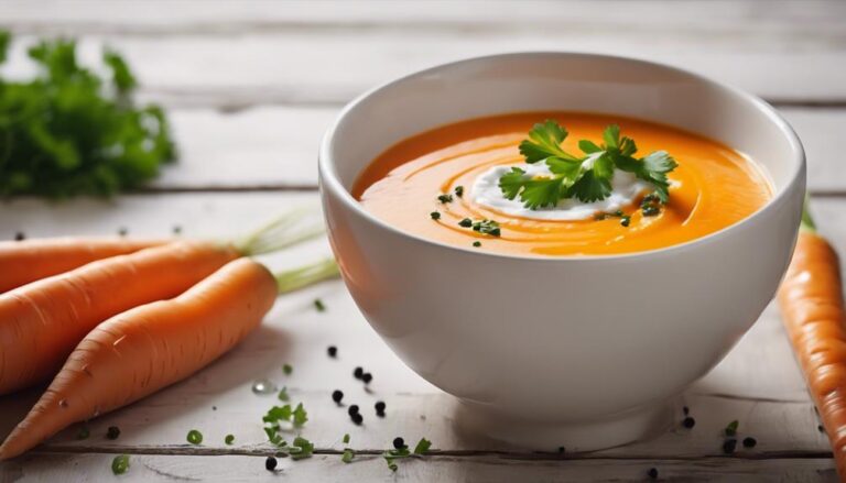 Soup Sous Vide Carrot and Ginger Soup for the MyPlate Diet