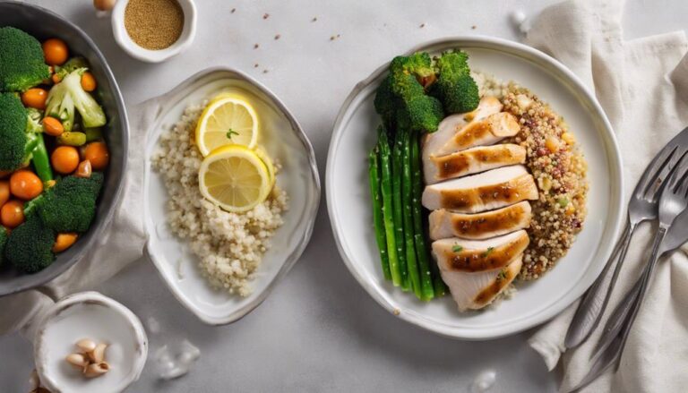 Dinner Sous Vide Garlic Lemon Chicken Breast for Ectomorphs