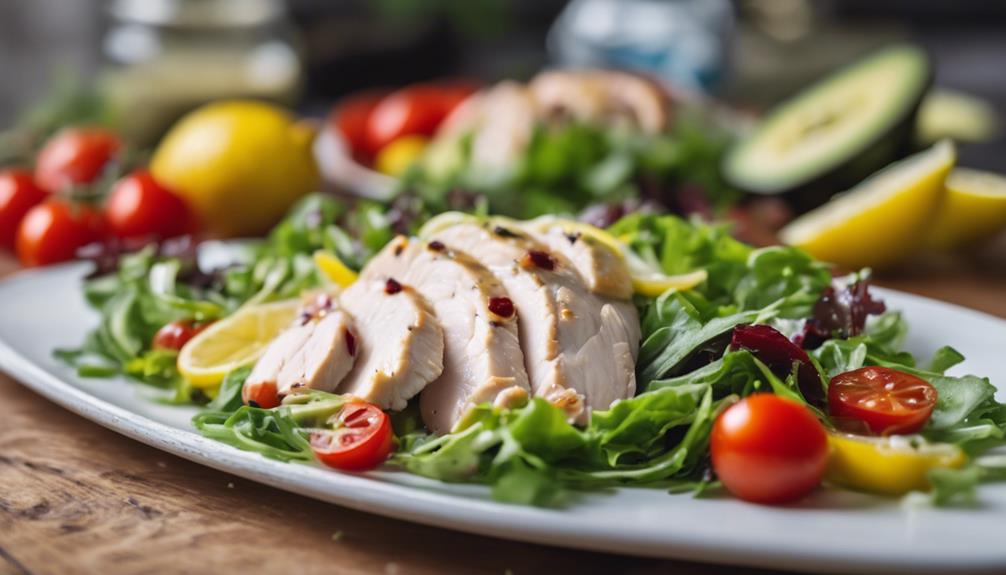 sous vide chicken salad