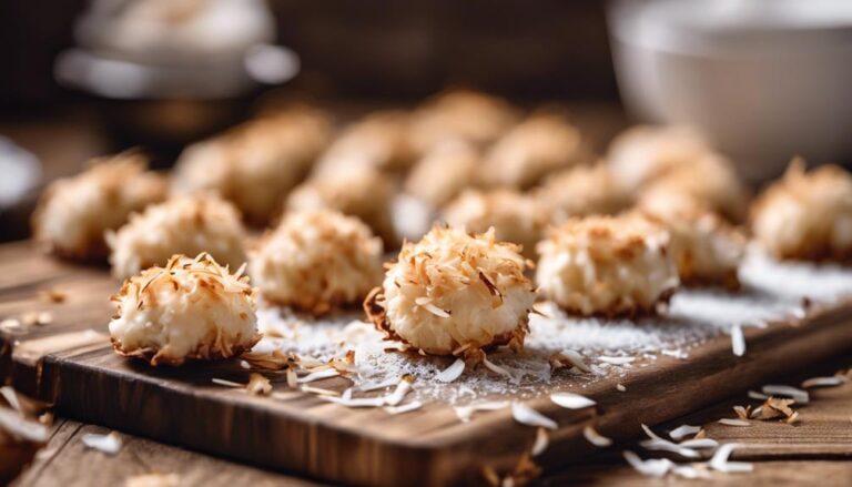 Keto 2.0 Dessert Sous Vide Coconut Macaroons