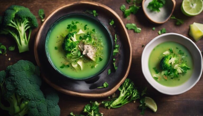 Sous Vide Cabbage and Broccoli Detox Breakfast Soup for the Cabbage Soup Diet