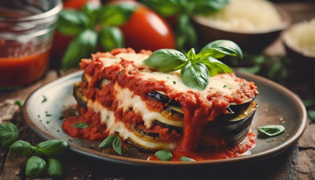 sous vide eggplant parmesan