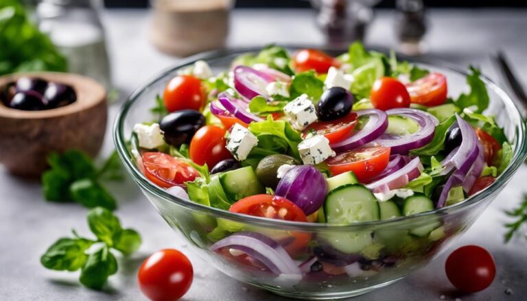 Lazy Keto Lunch Sous Vide Greek Salad With Feta