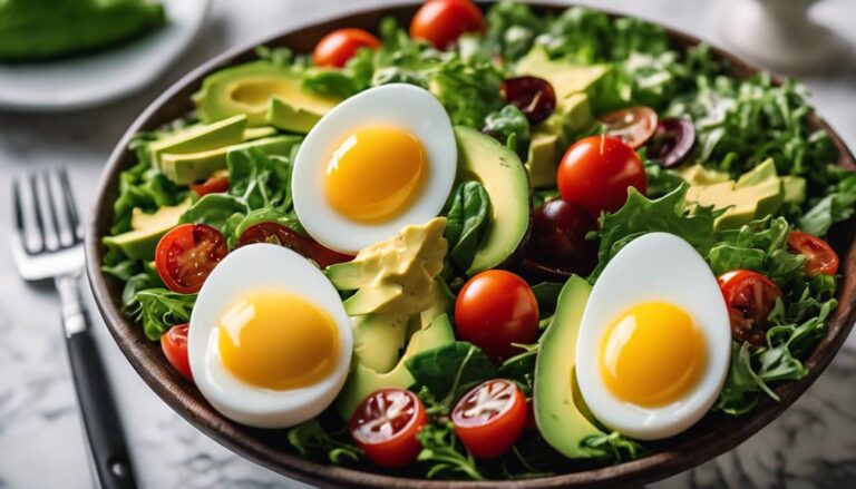 Lazy Keto Salad Sous Vide Egg Salad With Avocado