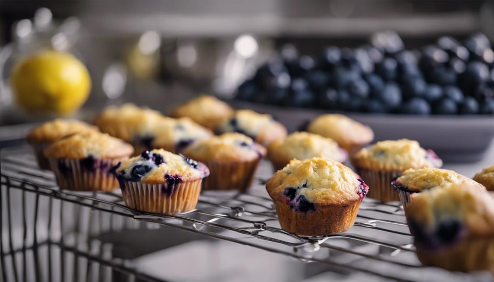 sous vide lemon muffins