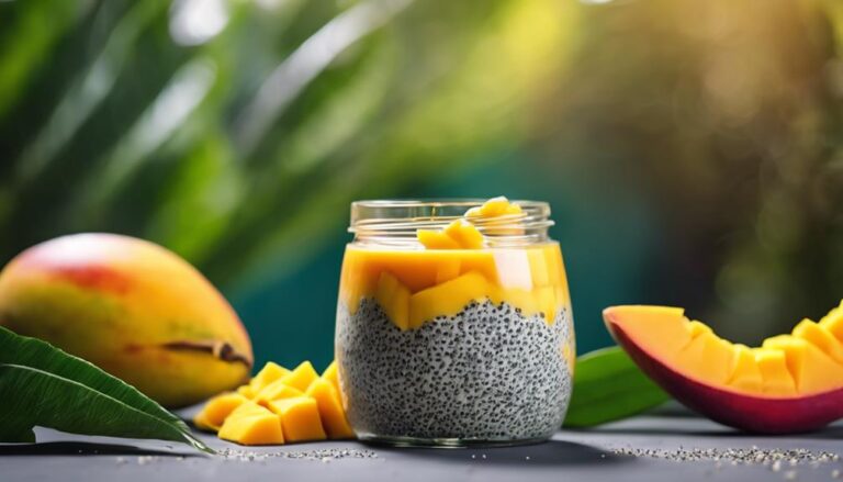 Dessert Sous Vide Mango and Chia Pudding for the Nourish and Glow Diet