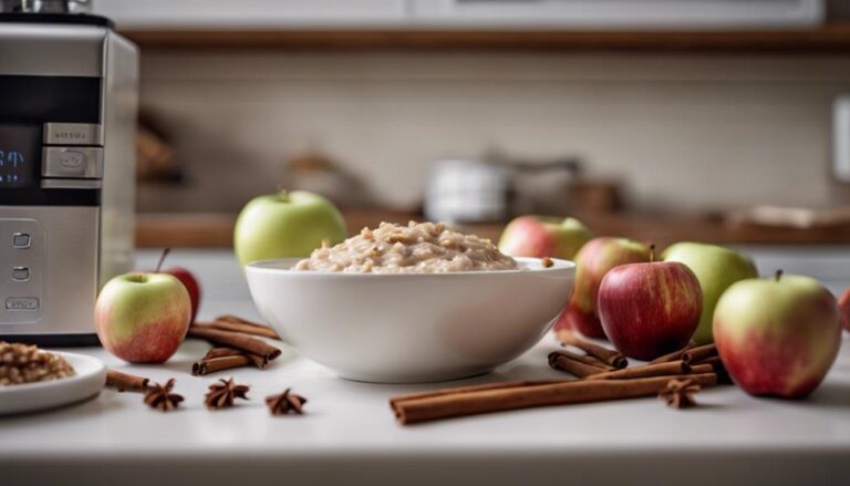 Breakfast Sous Vide Apple Cinnamon Oatmeal for Ectomorphs