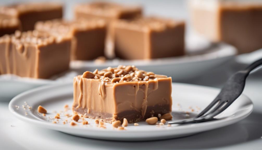 sous vide peanut fudge