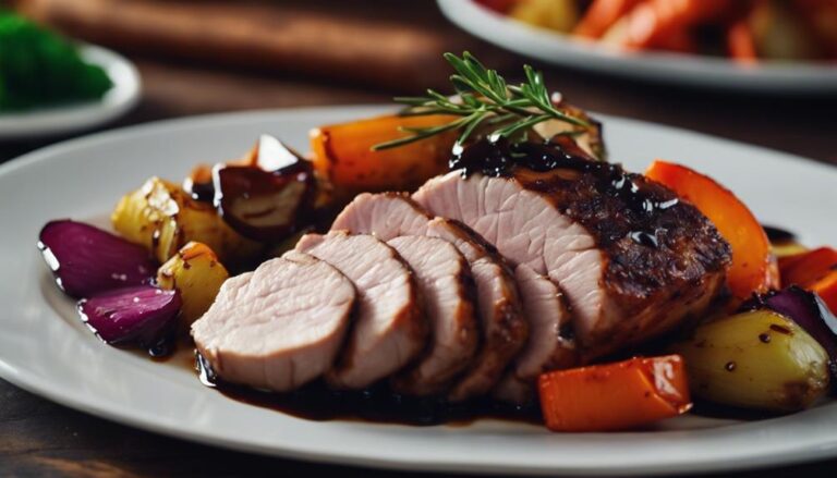 Dinner Sous Vide Balsamic Glazed Pork Tenderloin for the Best Life Diet