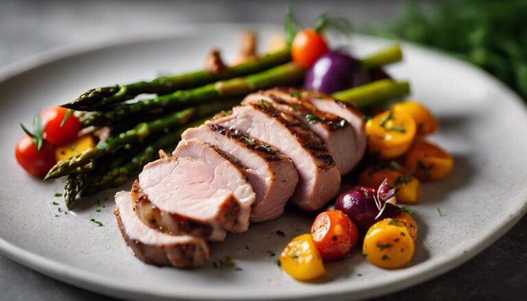 Keto 2.0 Dinner Sous Vide Pork Tenderloin With Roasted Veggies