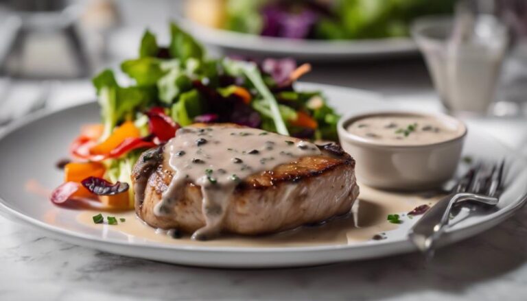 Lazy Keto Dinner Sous Vide Pork Chops With Creamy Mushroom Sauce