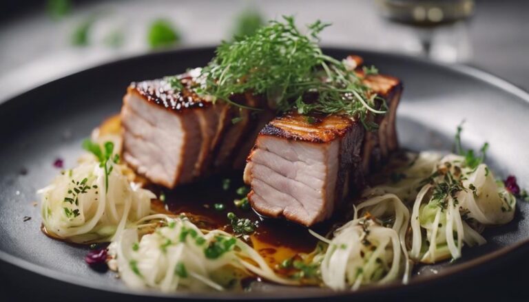 Bulletproof Lunch Sous Vide Pork Belly With Cabbage