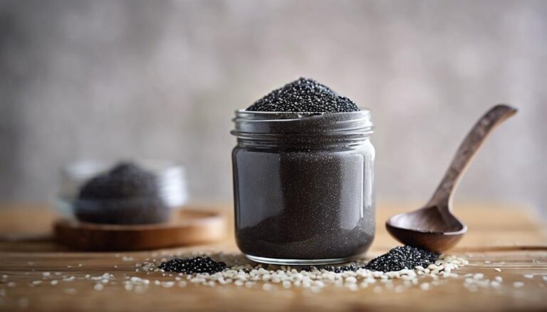 Sous Vide Black Sesame Pudding: A Creamy Dessert