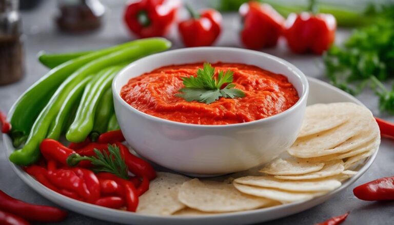 Snack Sous Vide Roasted Red Pepper Dip With Celery for the Best Life Diet