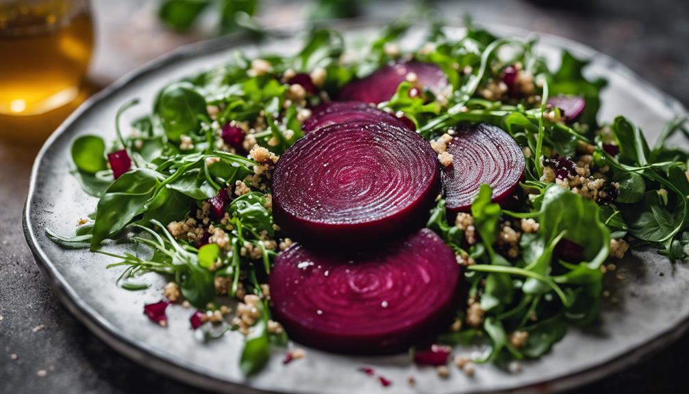 sous vide salad creations