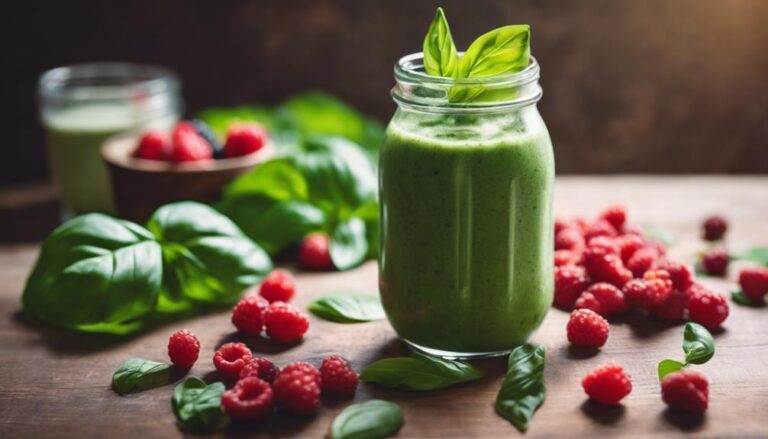 Drink Sous Vide Berry and Basil Smoothie for the MyPlate Diet