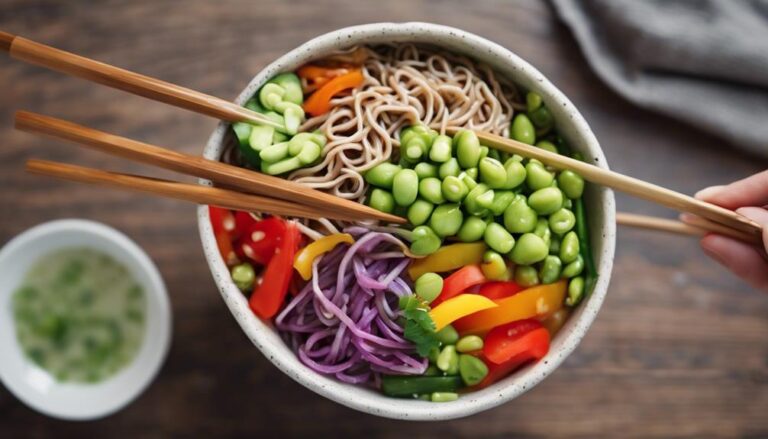 Sous Vide Soba Noodle Salad With Sesame Dressing: a Light Lunch