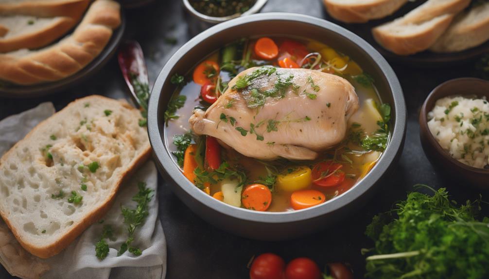 sous vide soup delicacies