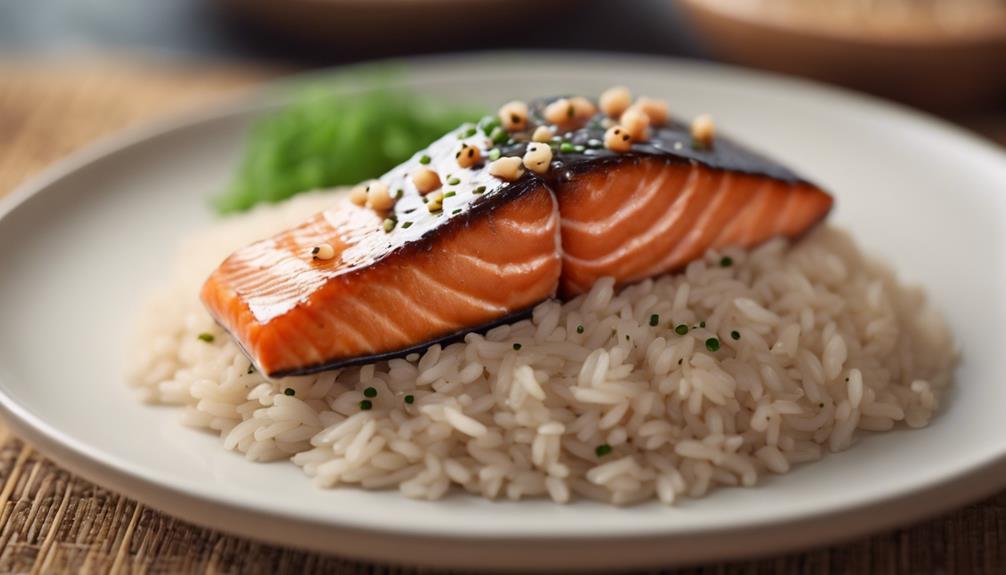 sous vide teriyaki salmon