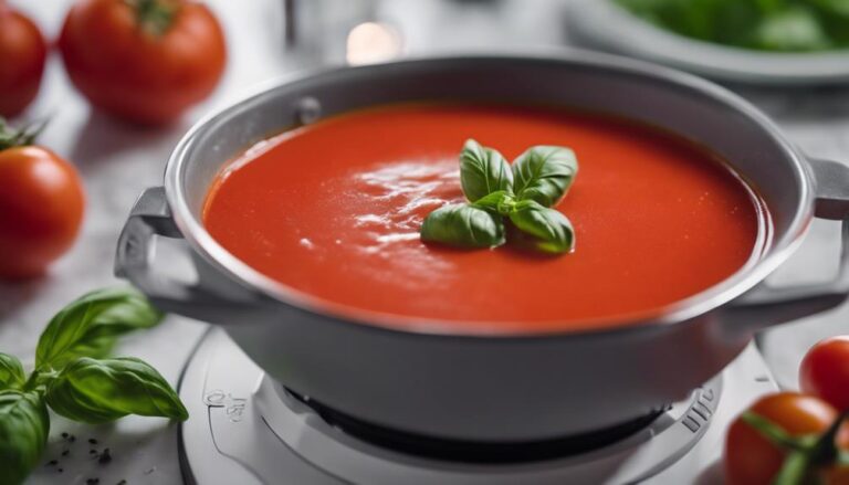 Soup Sous Vide Tomato Basil Soup for Ectomorphs