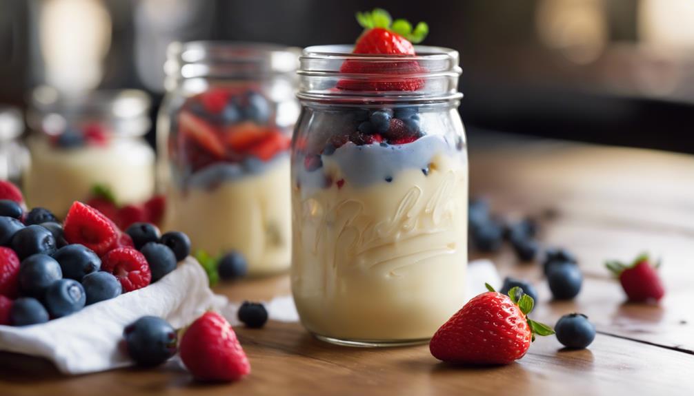 sous vide vanilla pudding